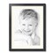 ArtToFrames 18x24" Matted Picture Frame with 14x20" Single Mat Photo Opening Framed in 1.25" Black and 2" Mat (FWM-4083-18x24)